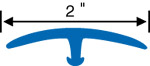 Snap-in T moulding